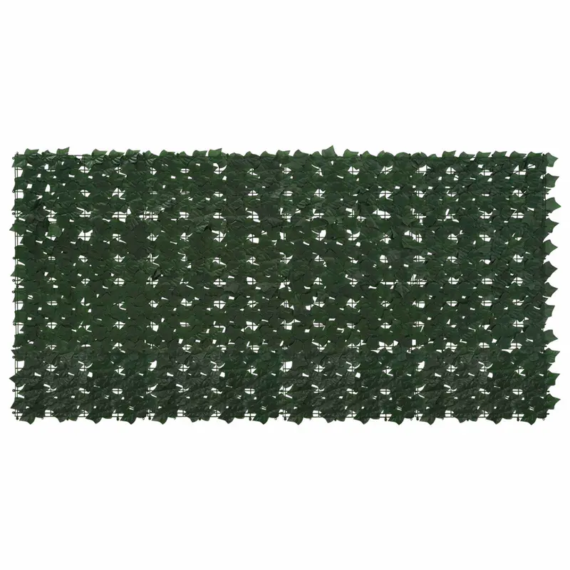 Vidaxl balkonscherm met bladeren donkergroen 200 x 100 cm