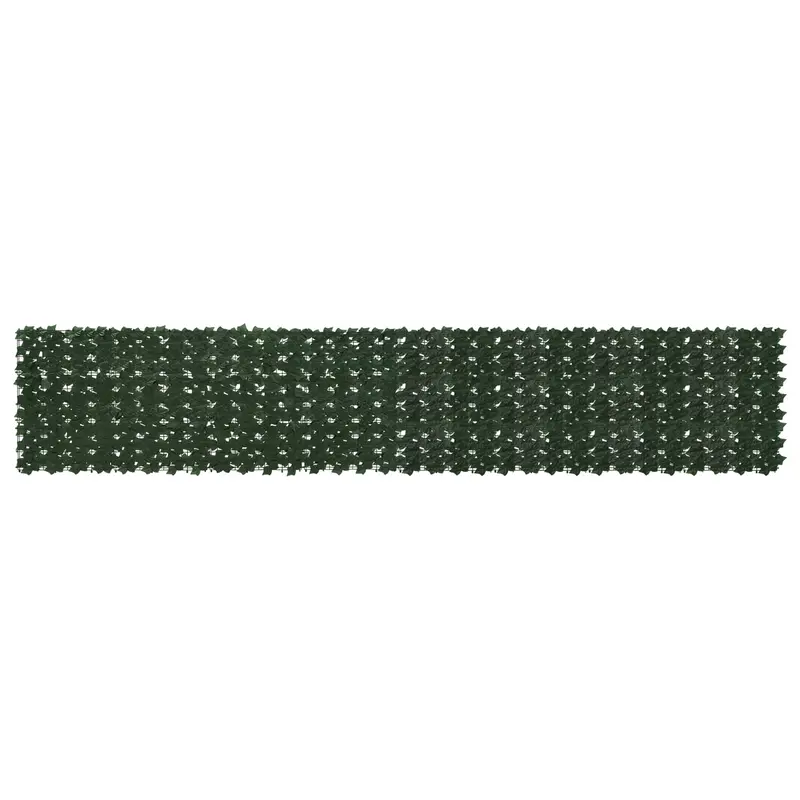 Vidaxl balkonscherm met bladeren donkergroen 400 x 75 cm