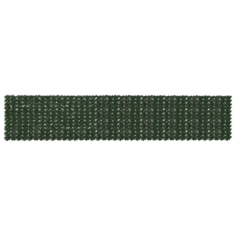 Vidaxl balkonscherm met bladeren donkergroen 500 x 100 cm