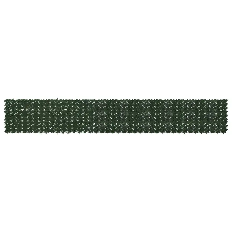 Vidaxl balkonscherm met bladeren donkergroen 500 x 75 cm