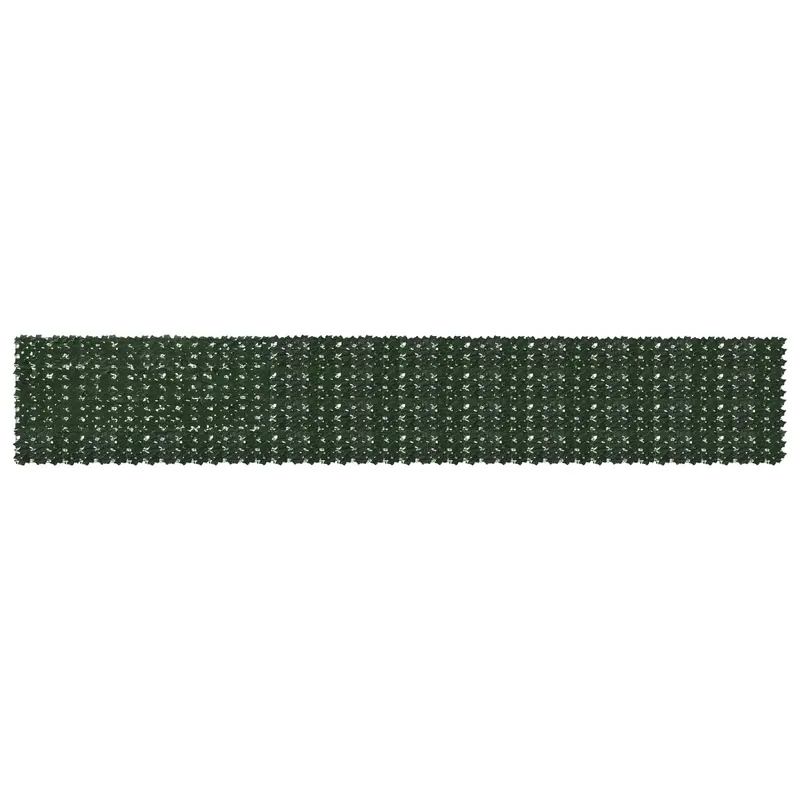 Vidaxl balkonscherm met bladeren donkergroen 600 x 100 cm