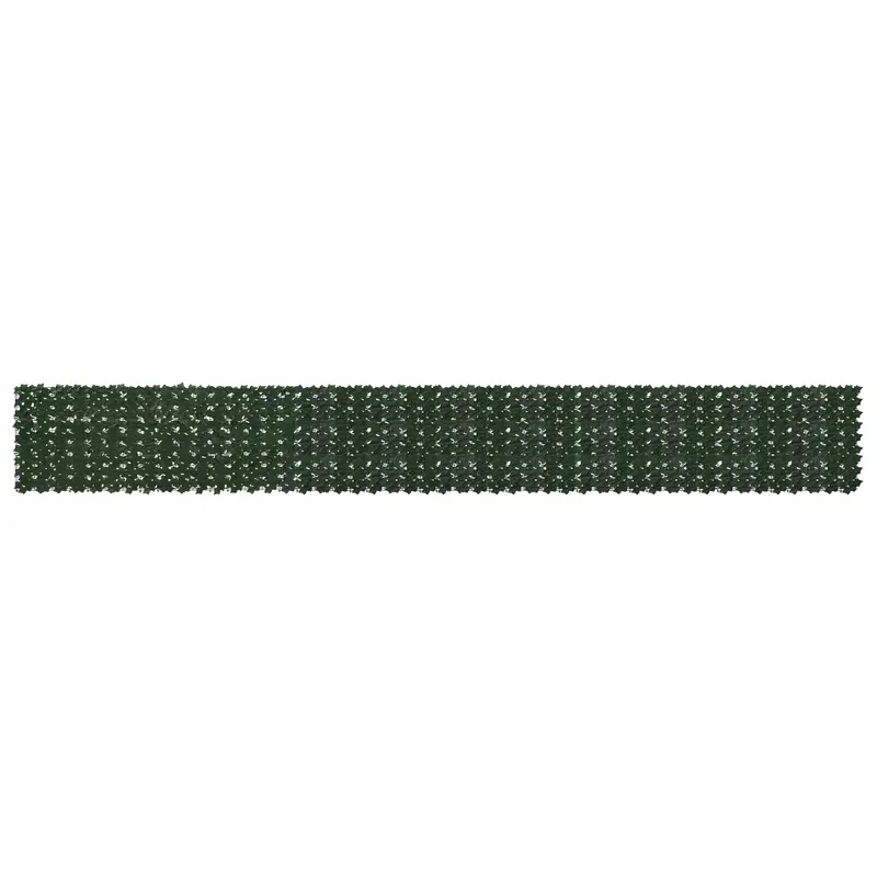 Vidaxl balkonscherm met bladeren donkergroen 600 x 75 cm