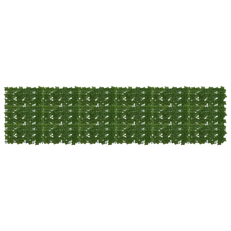 Vidaxl balkonscherm met bladeren groen 300 x 75 cm