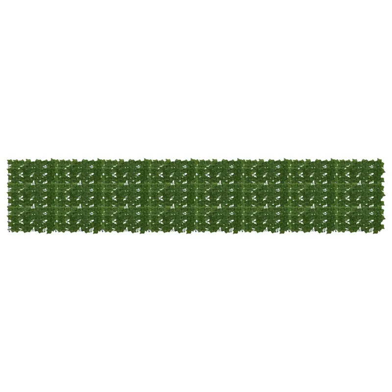 Vidaxl balkonscherm met bladeren groen 400 x 75 cm