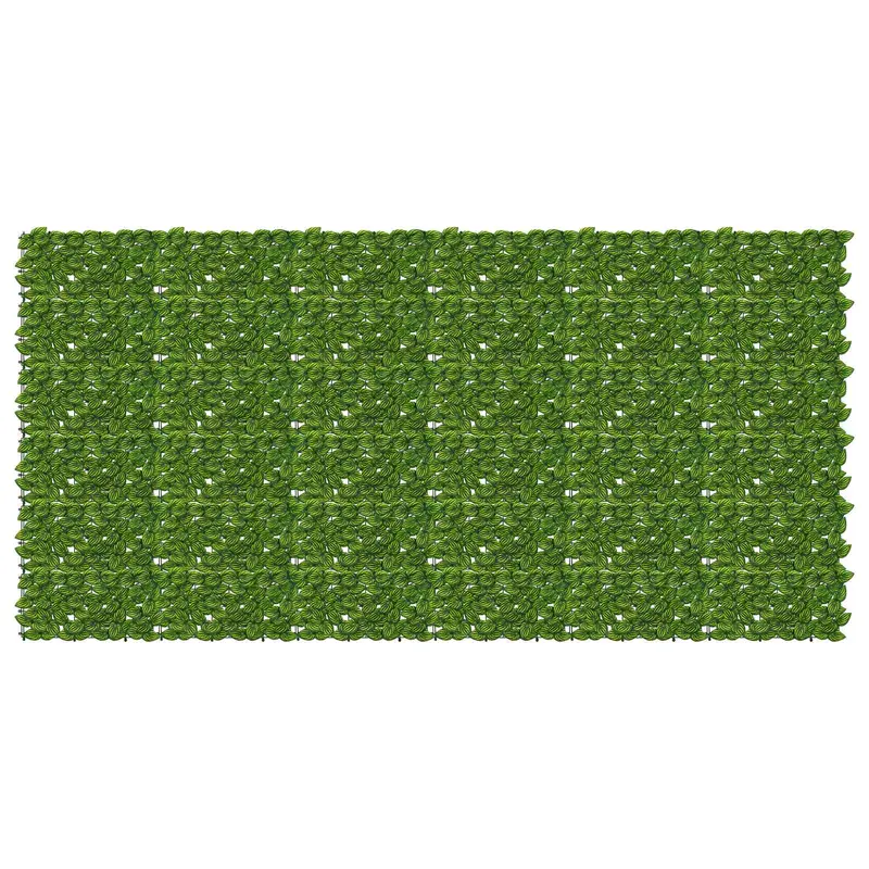 Vidaxl balkonscherm met bladeren groen en geel 300 x 150 cm