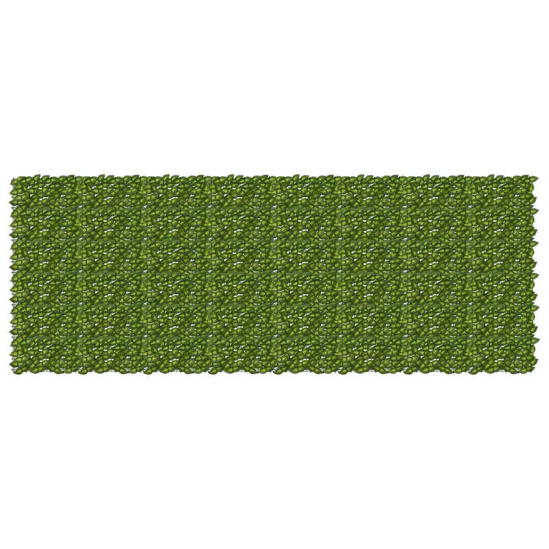 Vidaxl balkonscherm met bladeren groen en geel 400 x 150 cm