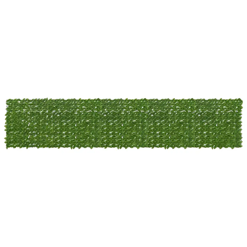 Vidaxl balkonscherm met bladeren groen en geel 500 x 100 cm