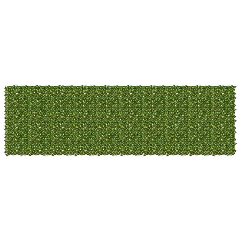 Vidaxl balkonscherm met bladeren groen en geel 500 x 150 cm