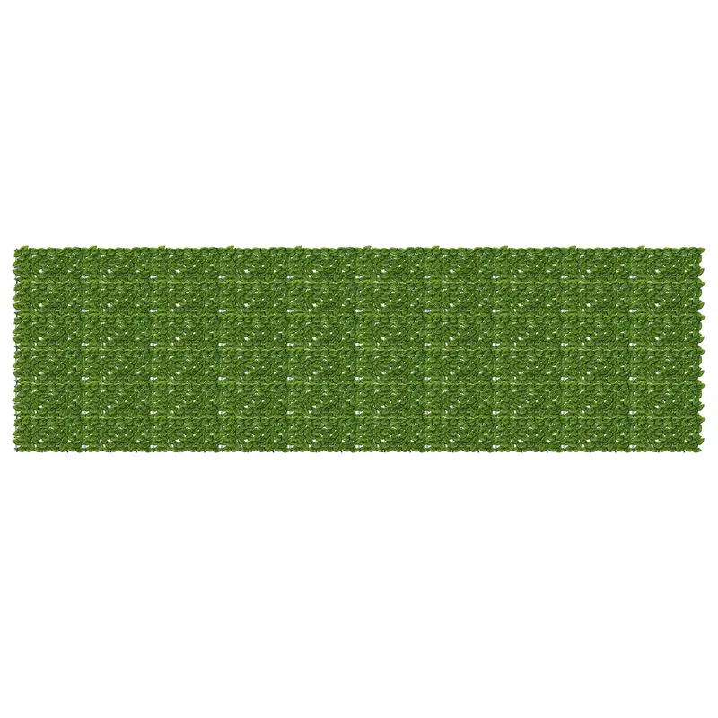 Vidaxl balkonscherm met bladeren groen en geel 500 x 150 cm