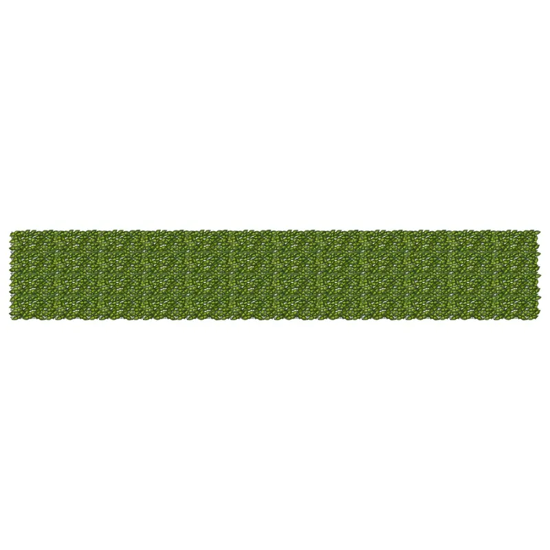 Vidaxl balkonscherm met bladeren groen en geel 600 x 100 cm