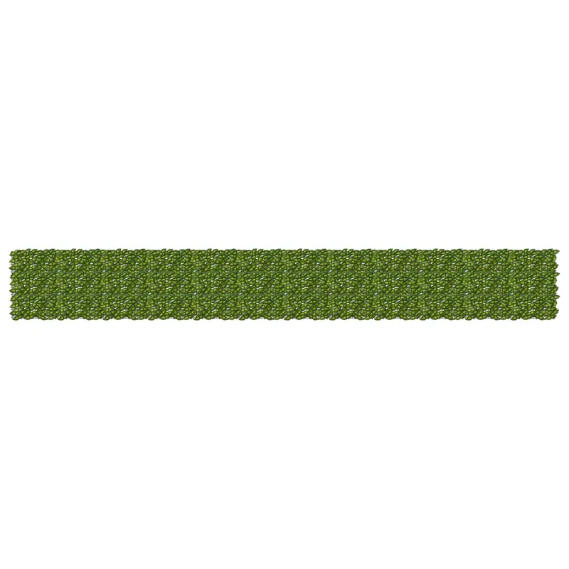 Vidaxl balkonscherm met bladeren groen en geel 600 x 75 cm