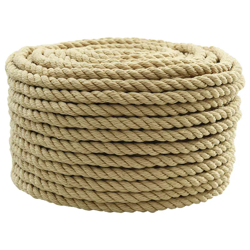 Vidaxl boottouw 16 mm 250 m naturel