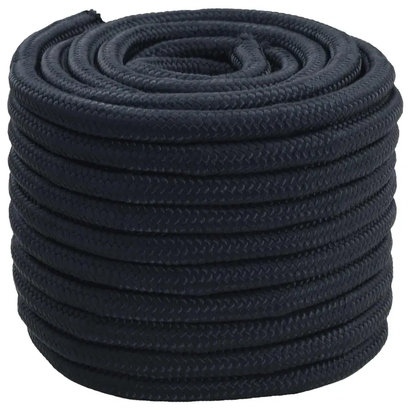 Vidaxl boottouw 2.5 mm 25 m koninklijk blauw polyester