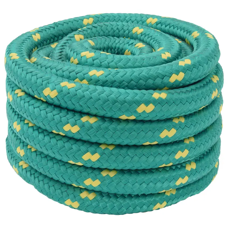 Vidaxl boottouw 5 mm 10 m groen
