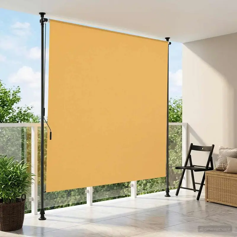 Vidaxl buiten rolgordijn zand 200 x 270 cm