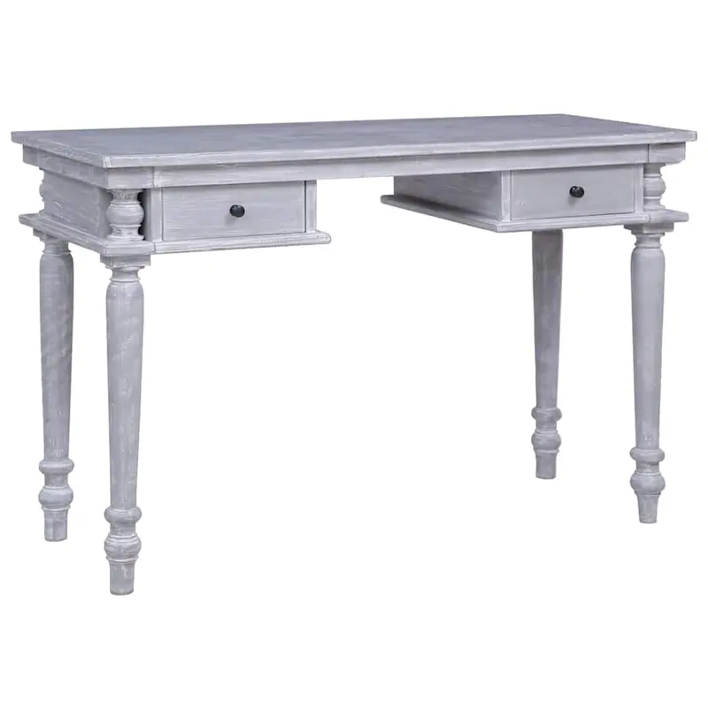 Vidaxl bureau 115x50x78 cm massief mahoniehout
