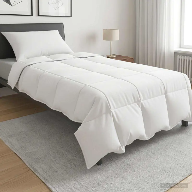 Vidaxl dekbed en hoofdkussen set 2 st 135 x 200 cm zomer 1200 g stuk