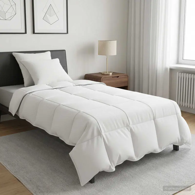 Vidaxl dekbed en hoofdkussen set 3 st 140 x 220 cm winter 1200 g stuk
