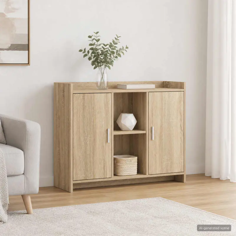 Vidaxl dressoir 98,5 x 33 x 80 cm pb