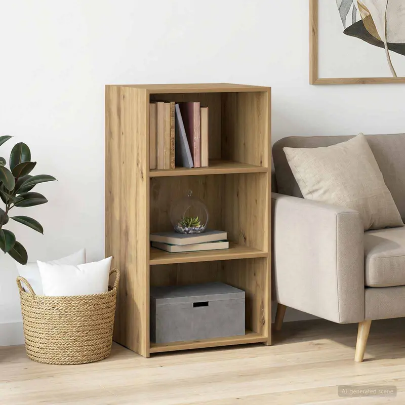 Vidaxl dressoir artisanaal eiken 50 x 41 x 93 cm bewerkt hout