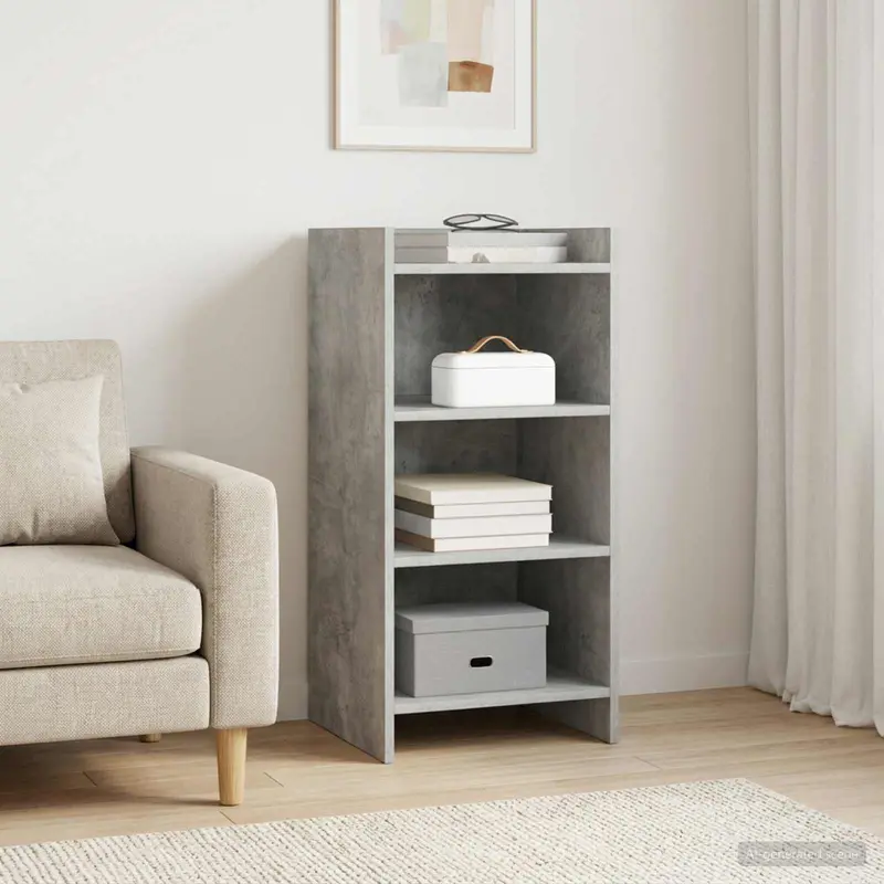 Vidaxl dressoir betongrijs 40 x 36 x 80 cm bewerkt hout