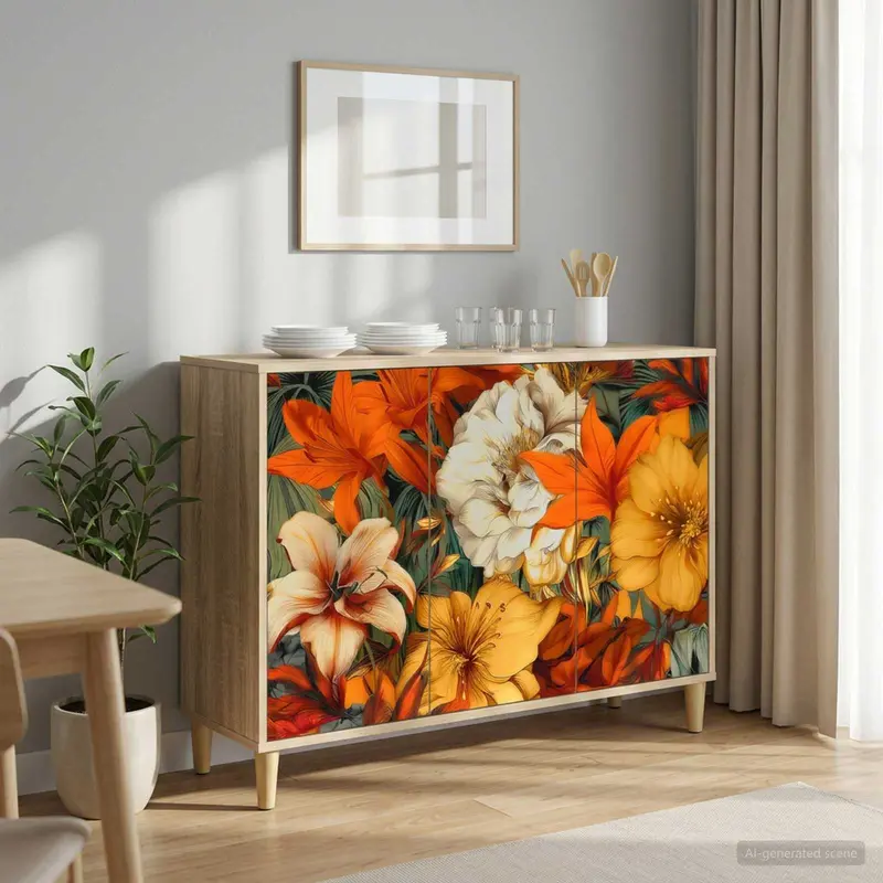 Vidaxl dressoir gennep sonoma 102 x 33 x 75 cm bewerkt hout