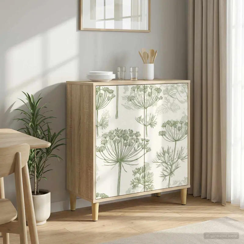 Vidaxl dressoir gotha sonoma 69 x 33 x 75 cm bewerkt hout