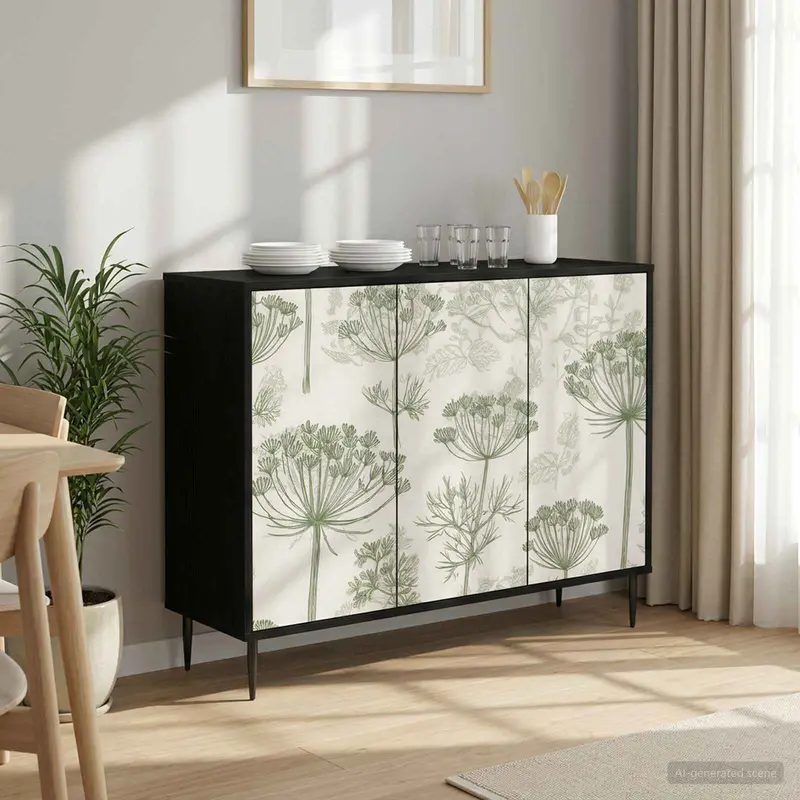 Vidaxl dressoir gotha zwart eiken 102 x 33 x 76 cm bewerkt hout