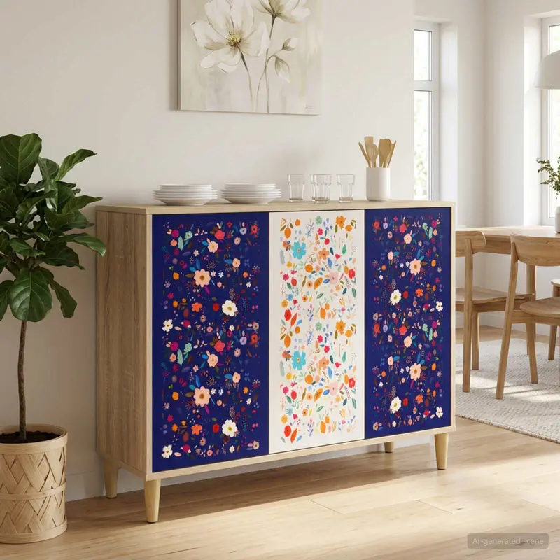 Vidaxl dressoir mainz sonoma 102 x 33 x 75 cm bewerkt hout
