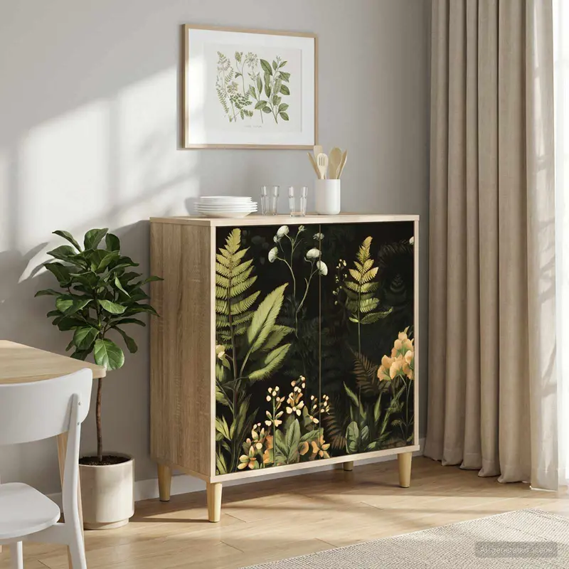 Vidaxl dressoir rhenen sonoma 69 x 33 x 75 cm bewerkt hout