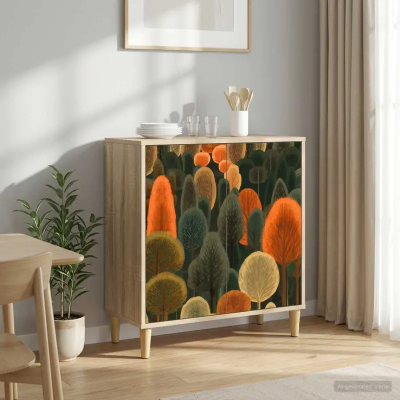 Vidaxl dressoir zaandam sonoma 69 x 33 x 75 cm bewerkt hout
