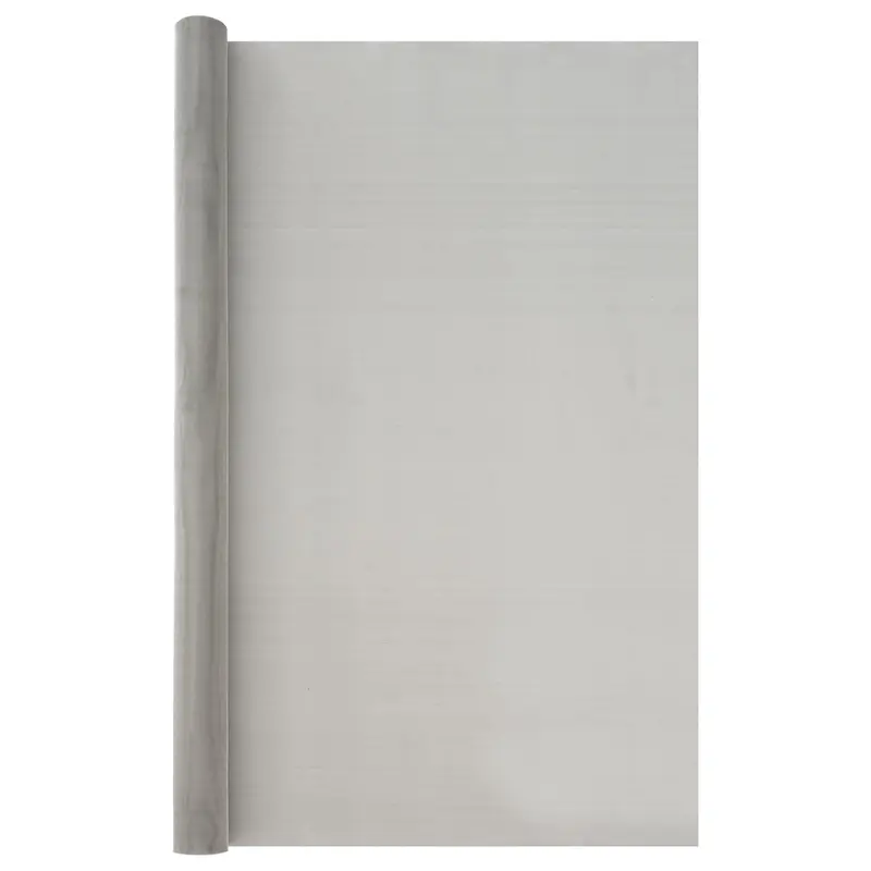Vidaxl gaas scherm 100 x 1000 cm 60 mesh rvs 201 zilverkleurig