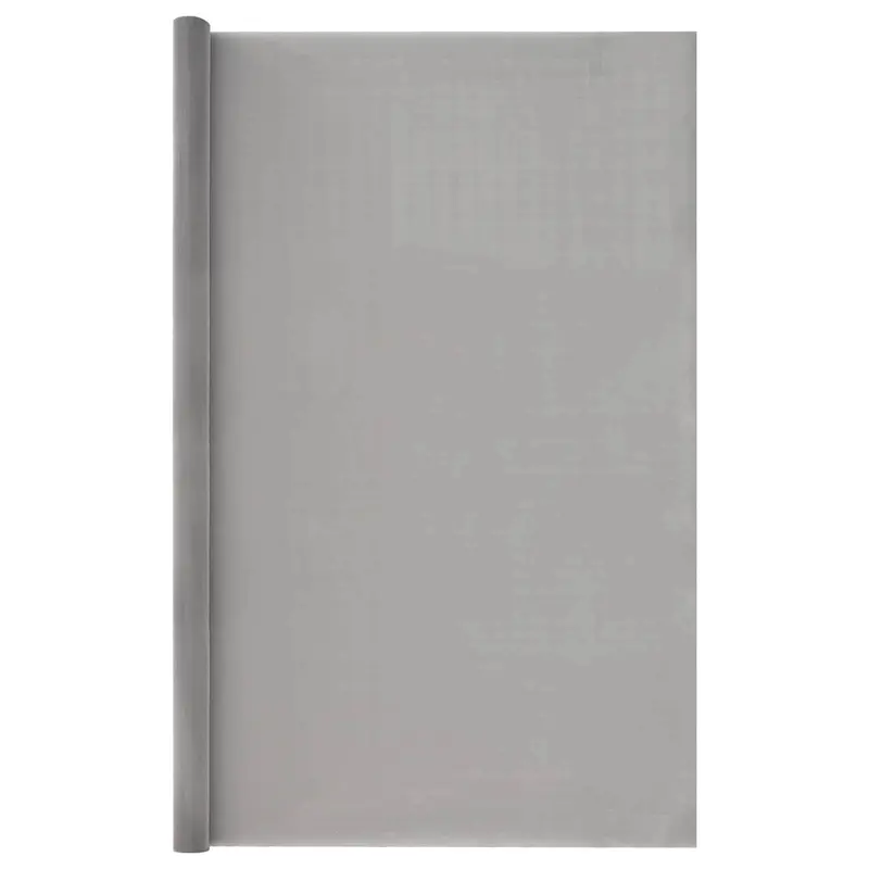 Vidaxl gaas scherm 120 x 1000 cm 120 mesh rvs 201 zilverkleurig