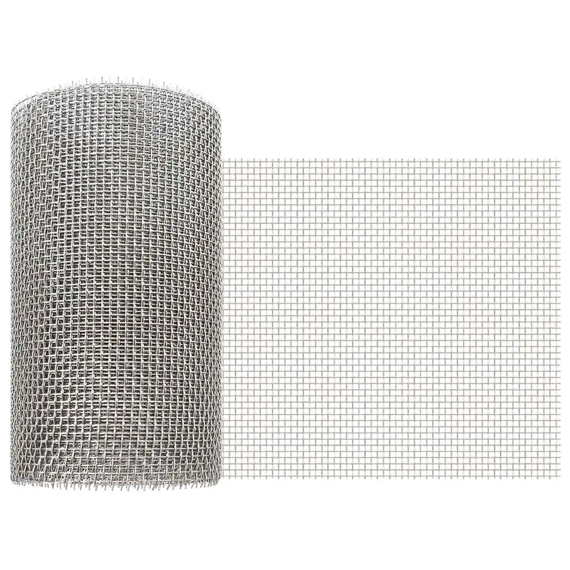 Vidaxl gaas scherm 20 x 1000 cm 6 mesh rvs 201 zilverkleurig