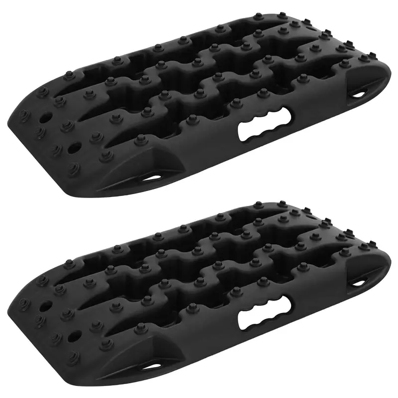 Vidaxl gripplaat 2 st zwart 57,5x30,5x5,5 cm versterkt nylon
