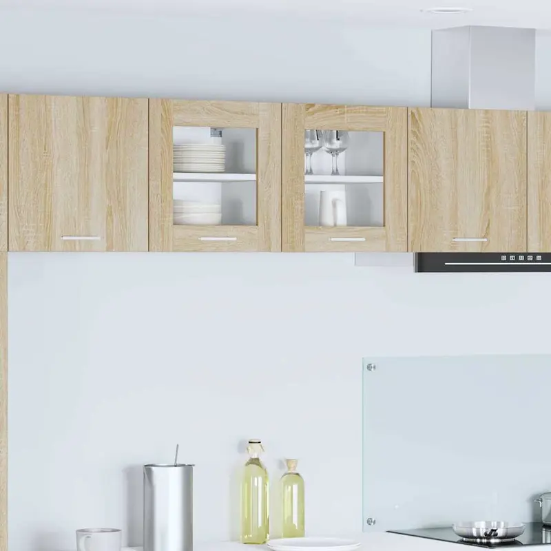 Vidaxl hangkast sonoma eiken 40 x 31 x 40 cm bewerkt hout