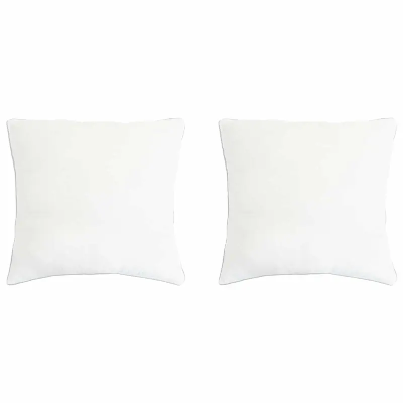 Vidaxl hoofdkussen 2 st 60 x 60 cm bamboevezel wit