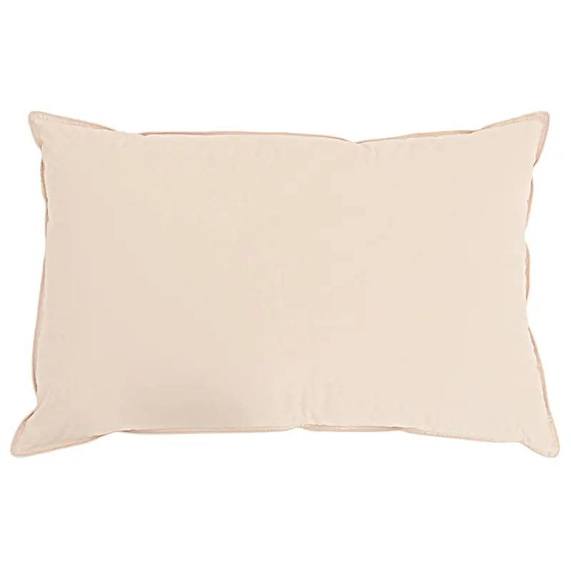 Vidaxl hoofdkussen 50 x 70 cm alle seizoenen kapokvezel beige
