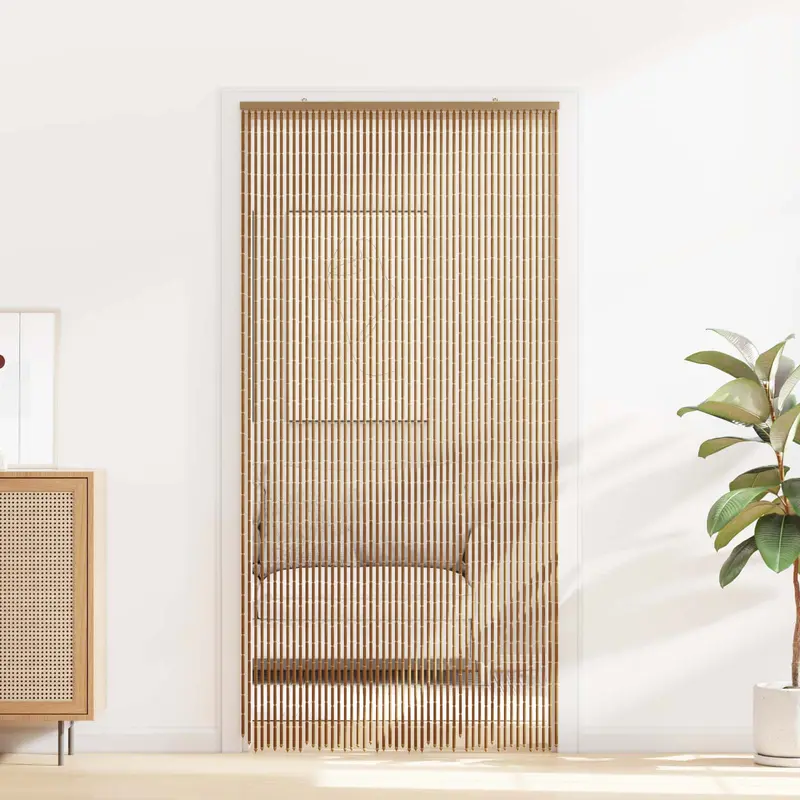 Vidaxl insect deurgordijn meerkleurig 100 x 200 cm bamboe