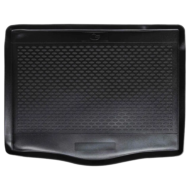 Vidaxl kofferbakmat zwart geschikt voor dacia sandero 2012-2019 rubber