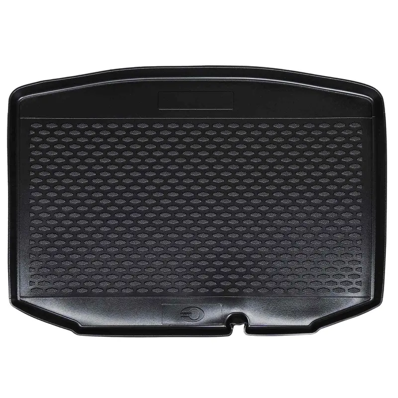 Vidaxl kofferbakmat zwart geschikt voor škoda fabia ii hb 2007-2014