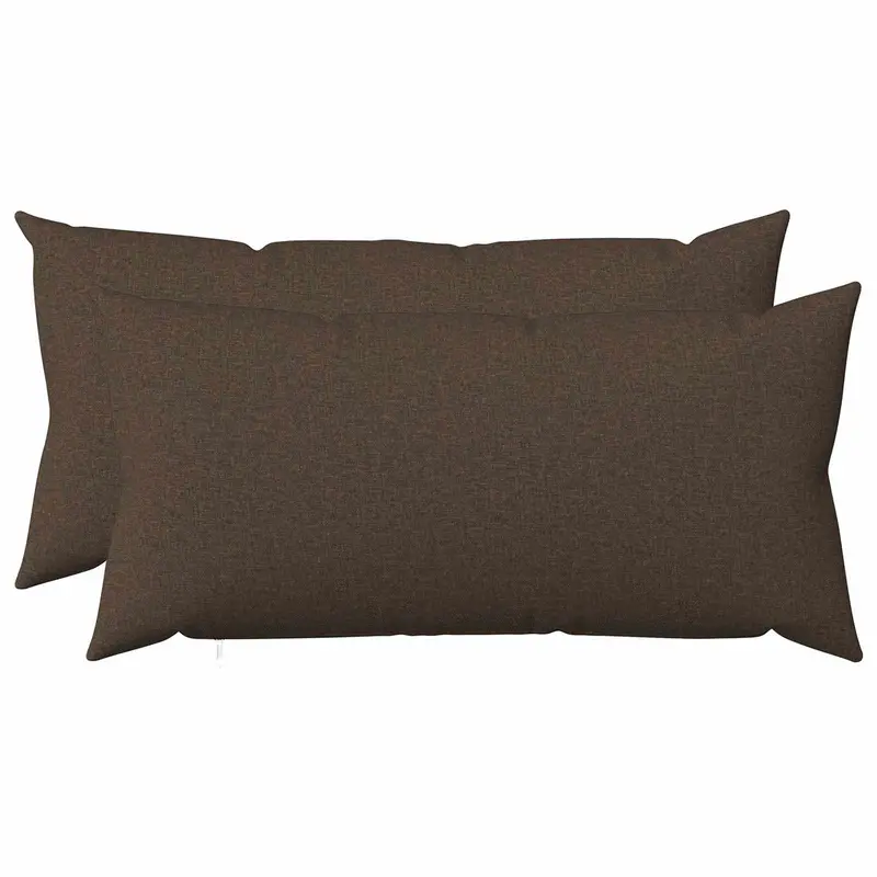 Vidaxl kussensloop 2 st heerlen taupe 40 x 70 cm stof