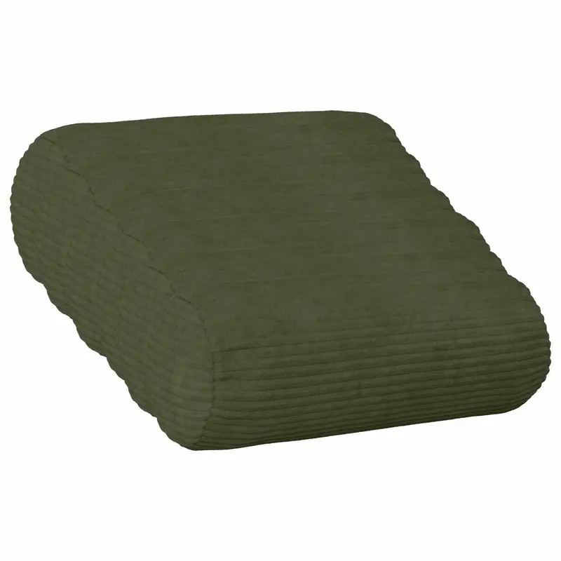 Vidaxl kussensloop 6 pcs heerlen groen ø 15 x 40 cm corduroy