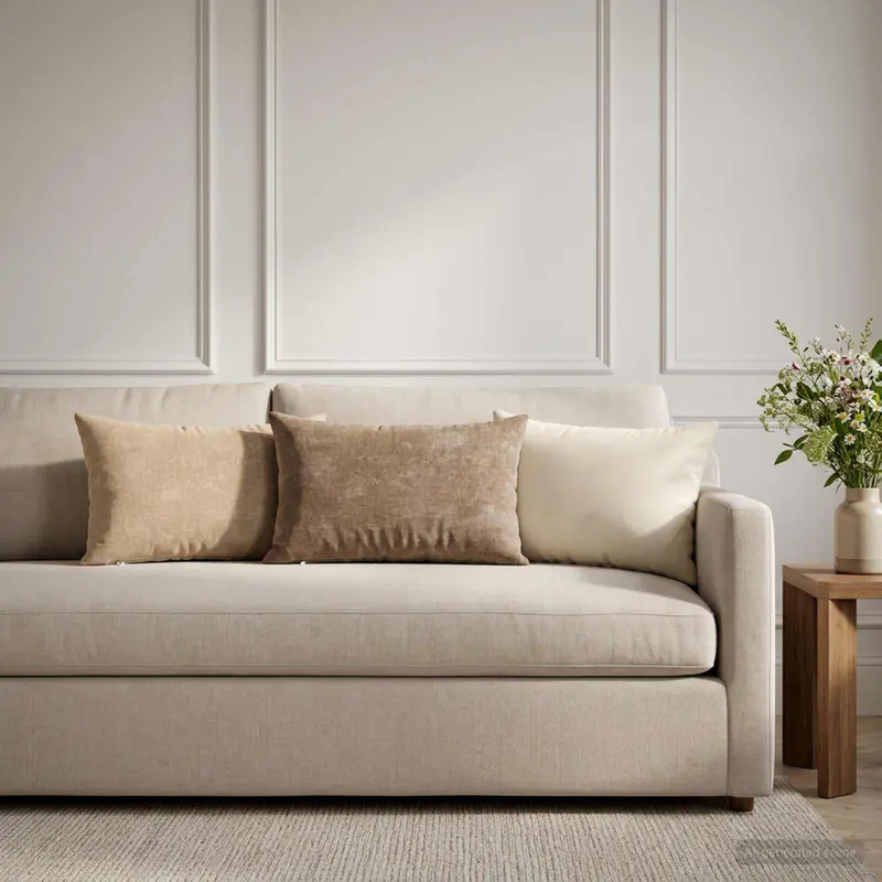 Vidaxl kussensloop 6 st heerlen bruin 30 x 50 cm chenille stof