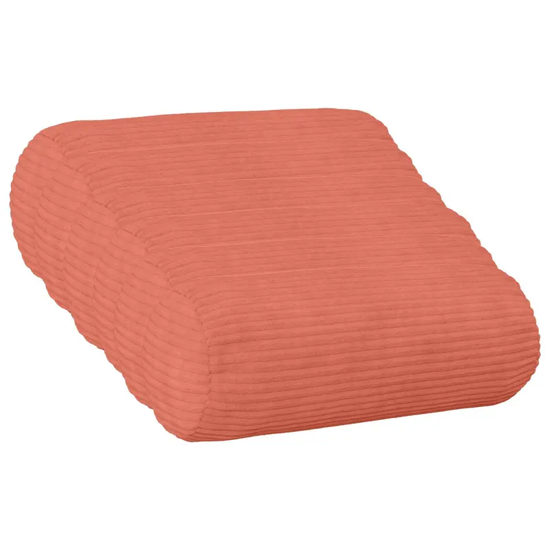 Vidaxl kussensloop 6 st heerlen rood-oranje ø 15 x 40 cm corduroy