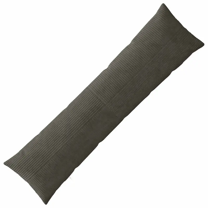Vidaxl kussensloop almelo antracietkleurig 40 x 145 cm corduroy