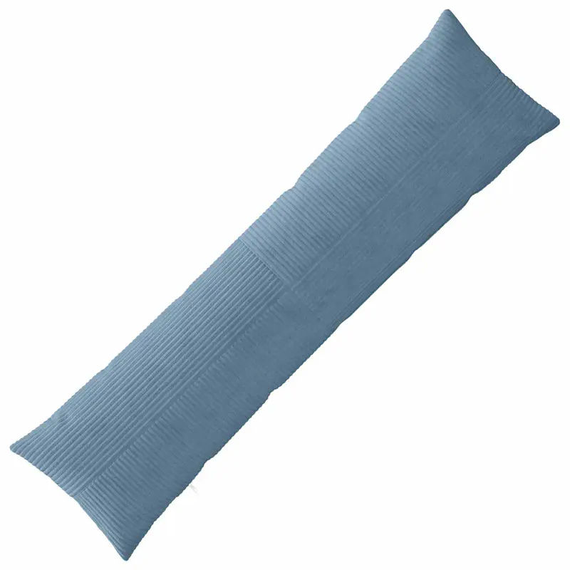 Vidaxl kussensloop almelo blauw 40 x 145 cm corduroy