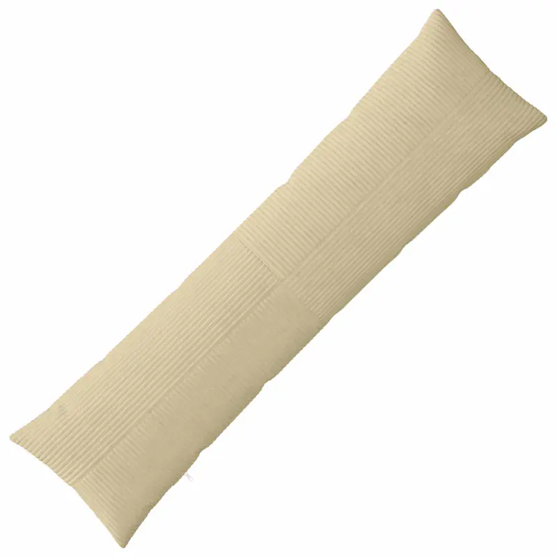 Vidaxl kussensloop almelo grijs groen 40 x 145 cm corduroy
