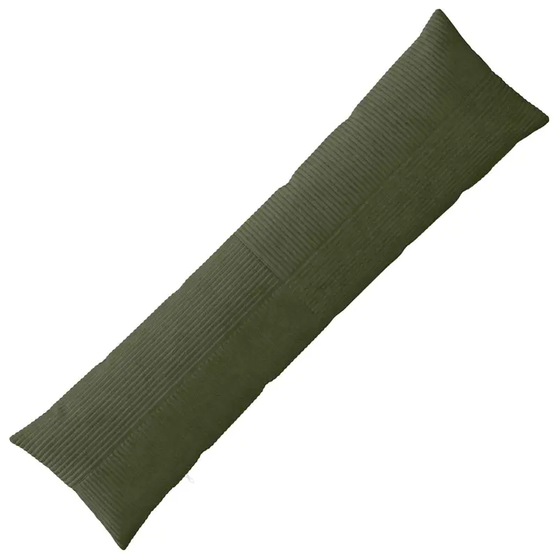 Vidaxl kussensloop almelo groen 40 x 145 cm corduroy