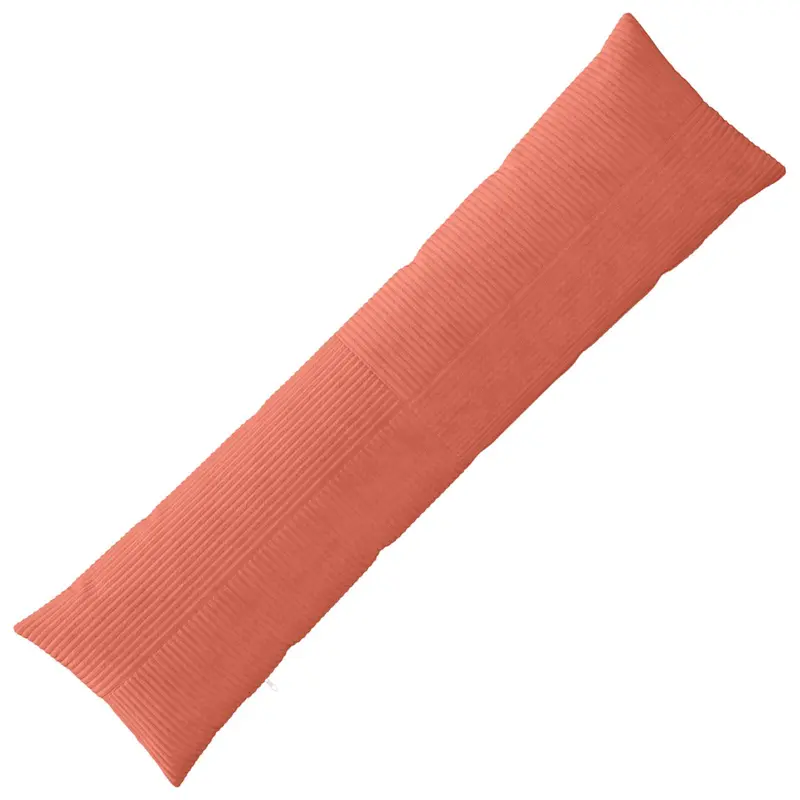 Vidaxl kussensloop almelo rood-oranje 40 x 145 cm corduroy